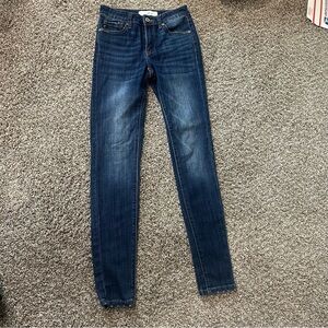 KanCan Dark Blue High Rise Jeans